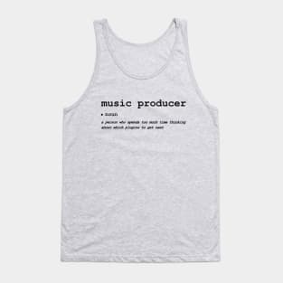 Music Producer Definition Tank Top